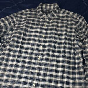 Ralph Lauren Men's Blue Plaid Shirt